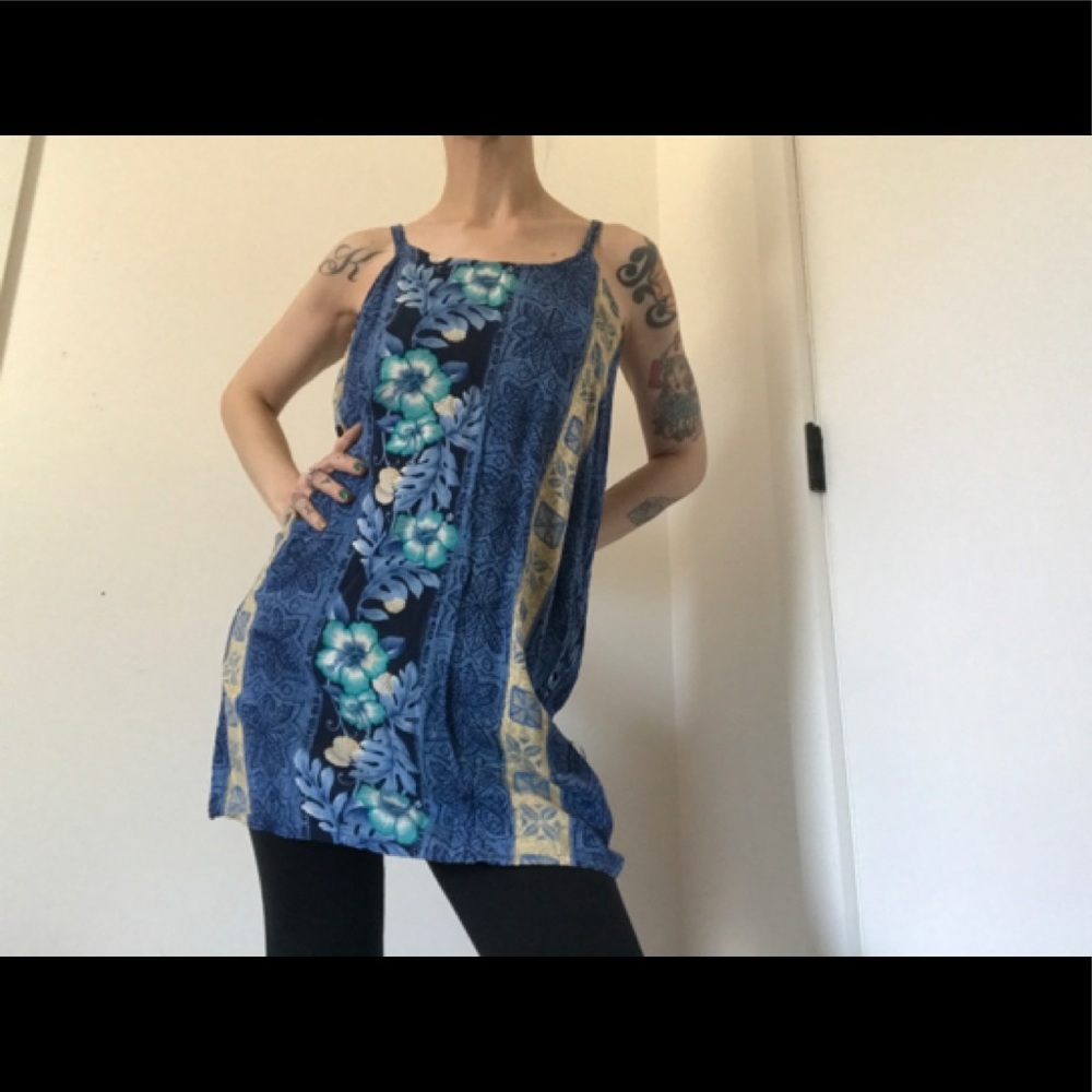 Sarikarya Agus 90’s Babydoll Dress in Hawaiian 🌺